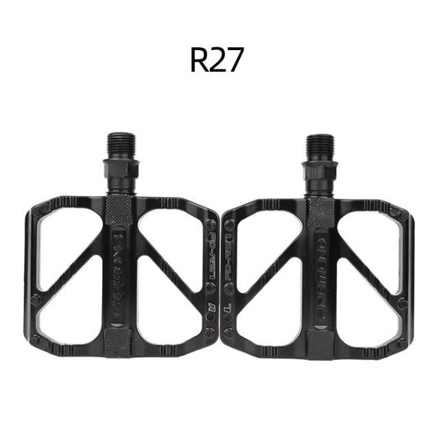 Ultralight 3 Bearings Pedal Bicycle Bike Pedal Anti-slip Footboard Bearing Quick Release Aluminum Alloy Bike Accessories Mountain Bike Pedals Non-Slip Lightweight Pedals Aluminum Alloy Sealed Bearing For Road Mountain Stevvex