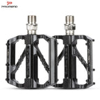 Ultralight 3 Bearings Pedal Bicycle Bike Pedal Anti-slip Footboard Bearing Quick Release Aluminum Alloy Bike Accessories Mountain Bike Pedals Non-Slip Lightweight Pedals Aluminum Alloy Sealed Bearing For Road Mountain Stevvex