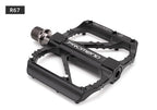 Ultralight 3 Bearings Pedal Bicycle Bike Pedal Anti-slip Footboard Bearing Quick Release Aluminum Alloy Bike Accessories Mountain Bike Pedals Non-Slip Lightweight Pedals Aluminum Alloy Sealed Bearing For Road Mountain Stevvex