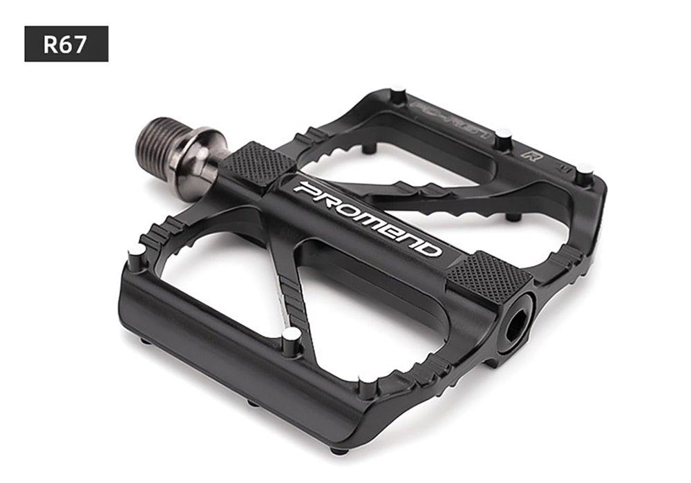 Ultralight 3 Bearings Pedal Bicycle Bike Pedal Anti-slip Footboard Bearing Quick Release Aluminum Alloy Bike Accessories Mountain Bike Pedals Non-Slip Lightweight Pedals Aluminum Alloy Sealed Bearing For Road Mountain Stevvex