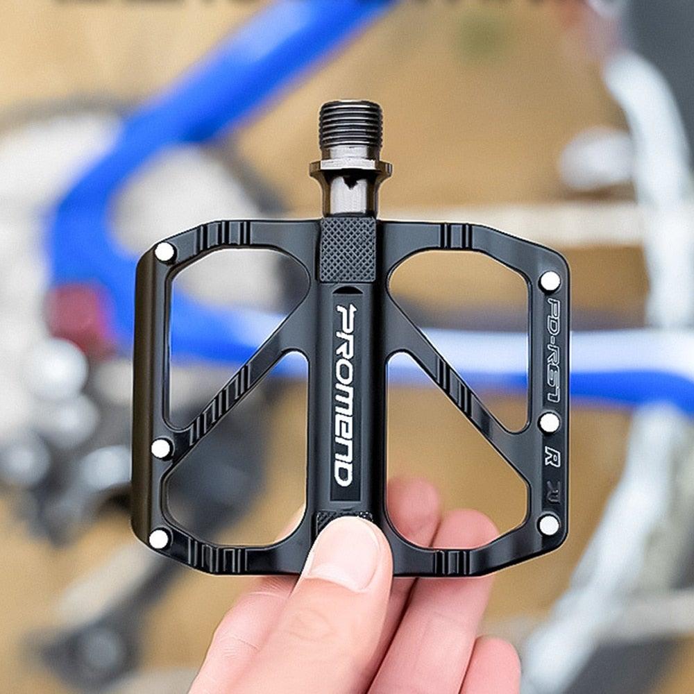 Ultralight 3 Bearings Pedal Bicycle Bike Pedal Anti-slip Footboard Bearing Quick Release Aluminum Alloy Bike Accessories Mountain Bike Pedals Non-Slip Lightweight Pedals Aluminum Alloy Sealed Bearing For Road Mountain Stevvex