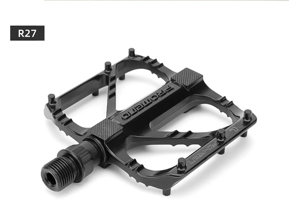 Ultralight 3 Bearings Pedal Bicycle Bike Pedal Anti-slip Footboard Bearing Quick Release Aluminum Alloy Bike Accessories Mountain Bike Pedals Non-Slip Lightweight Pedals Aluminum Alloy Sealed Bearing For Road Mountain Stevvex