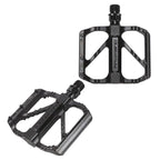 Ultralight 3 Bearings Pedal Bicycle Bike Pedal Anti-Slip Footboard Bearing Quick Release Aluminum Alloy Bike Accessories Non-Slip Mountain Bike Pedals Bicycle Platform Flat Pedals Aluminum Alloy Sealed Bearing Cycling Pedals Stevvex