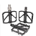 Ultralight 3 Bearings Pedal Bicycle Bike Pedal Anti-Slip Footboard Bearing Quick Release Aluminum Alloy Bike Accessories Non-Slip Mountain Bike Pedals Bicycle Platform Flat Pedals Aluminum Alloy Sealed Bearing Cycling Pedals Stevvex