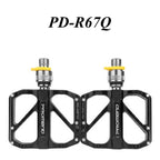 Ultralight Bicycle Pedal DU 3 Bearing Anti-Slip Aluminum Alloy Footboard Quick Release Mountain Road Bike Accessories Mountain Bike Pedals Aluminum Lightweight 3 Bearings Bicycle Pedals For Road Bike Stevvex