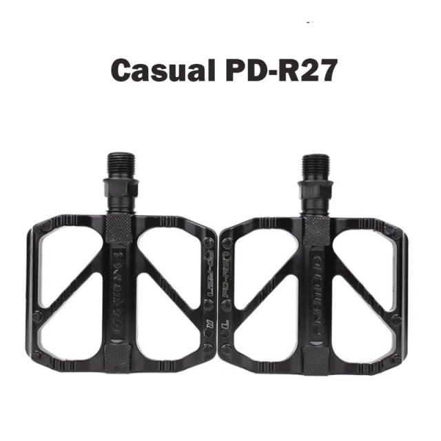 Ultralight Bicycle Pedal DU 3 Bearing Anti-Slip Aluminum Alloy Footboard Quick Release Mountain Road Bike Accessories Mountain Bike Pedals Aluminum Lightweight 3 Bearings Bicycle Pedals For Road Bike Stevvex