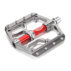 Ultralight Bicycle Pedal Road Flat Anti-slip Cycling Pedal Wide 3 Sealed Bearings Pedals Bicycle Accessories Bike Pedals Bearings Pedals for Bicycle Lightweight Bicycle Pedals For Road Bikes Stevvex