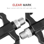 Ultralight Flat  Pedals Nylon Bicycle Pedal Mountain Bike Platform Pedals 3 Sealed Bearings Cycling Pedals For Bicycle Mountain Bike Pedals Pedals Bicycle Flat Pedals Bearing Lightweight Platform For Road Mountain Bike Stevvex