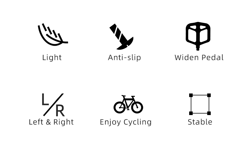 Ultralight Seal Bearings Bicycle Bike Pedals Cycling Nylon Road Pedals Flat Platform Bicycle Parts Accessories Pedals Mountain Bike Pedals Lightweight Nylon Fiber Bicycle Platform Pedals For Mountain Bike Stevvex