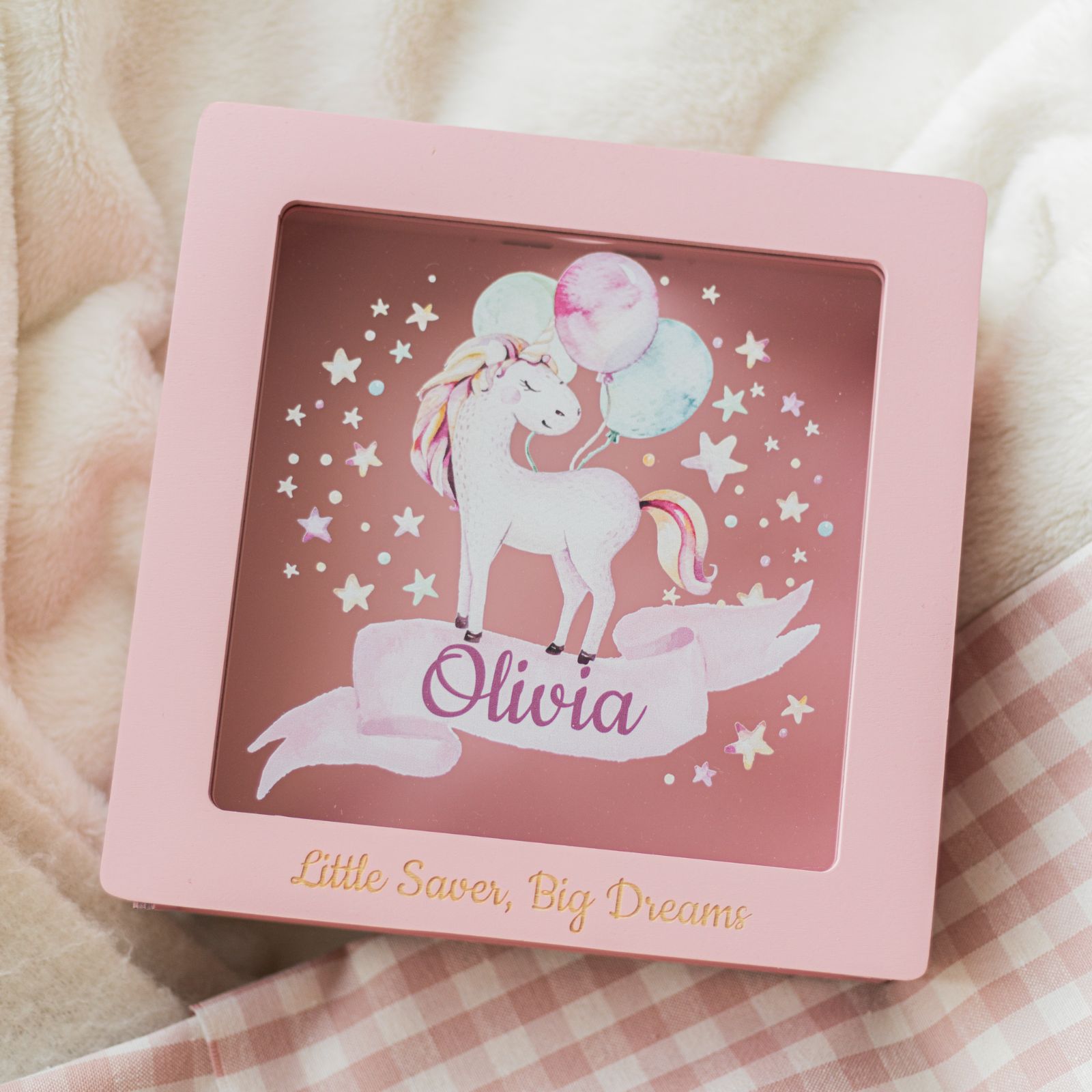 Personalized Acrylic Box - Unicorn - SJB-DIAMOND ELITES