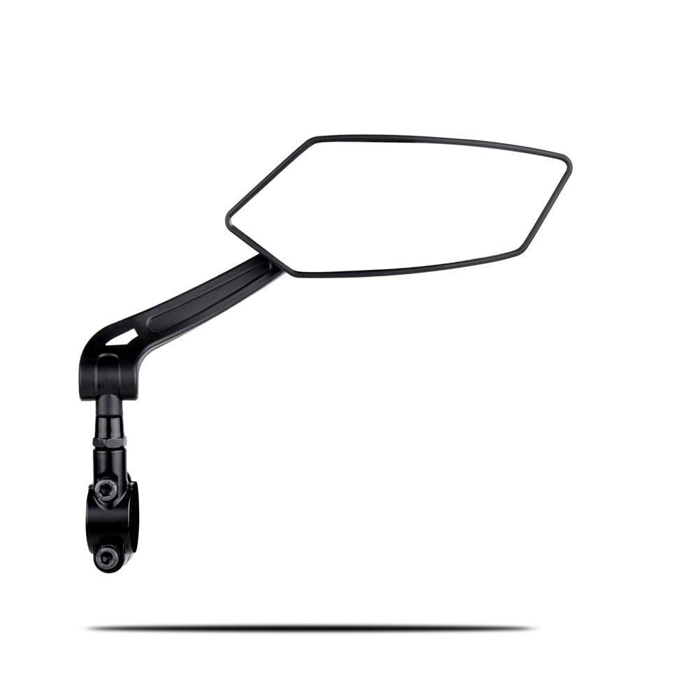 Unique 360 Degree Rotate Bike Rear View Mirror Cycling Accessories Flexible Safety Rear View Mirrors Adjustable Easy Mount Rear View Bike Mirrors Back Right Side Bicycle Mirror For Adult Bikes Stevvex