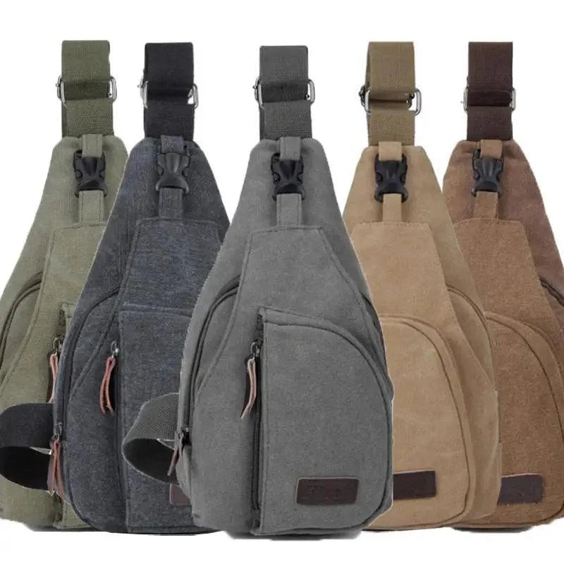 Unique Bag pack Style Vintage New Fashion Chest Shoulder Backpack Fanny Pack Cross body Bags for Men Travel Waist Bag Stevvex