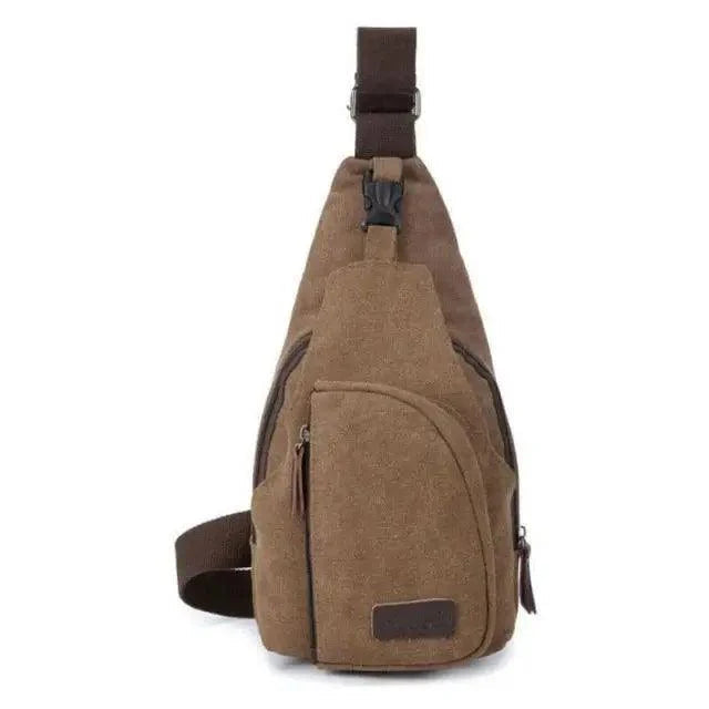 Unique Bag pack Style Vintage New Fashion Chest Shoulder Backpack Fanny Pack Cross body Bags for Men Travel Waist Bag Stevvex