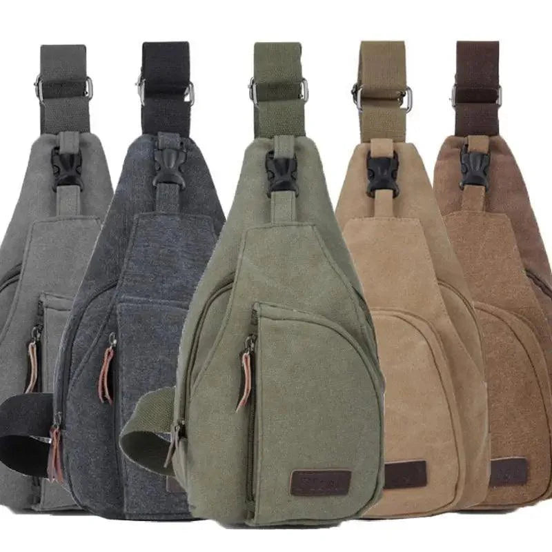 Unique Bag pack Style Vintage New Fashion Chest Shoulder Backpack Fanny Pack Cross body Bags for Men Travel Waist Bag Stevvex