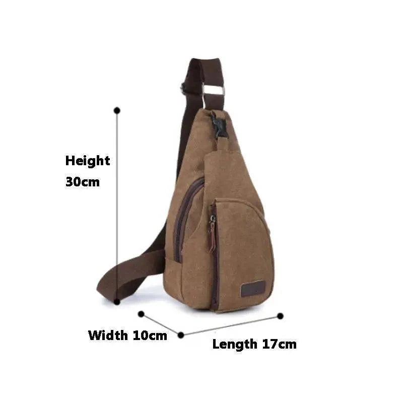 Unique Bag pack Style Vintage New Fashion Chest Shoulder Backpack Fanny Pack Cross body Bags for Men Travel Waist Bag Stevvex