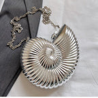 Unique Chic Conch Shell Inspired Clutch Bag (MAC311)