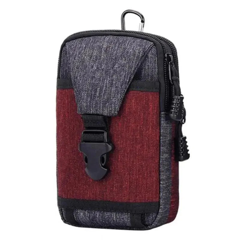 Unique Cross Body Shoulder Bag  Classic Texture Creative Delicate Design  PU Leather Fanny Waist Bag Elegant  Mobile Phone Belt Bum Pouch Stevvex