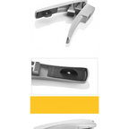 Unique Design Kitchen Household Manual Garlic Press Aluminum Alloy Garlic Maker Garlic Squeeze Garlic Press Kitchen Gadget Stevvex