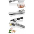 Unique Design Kitchen Household Manual Garlic Press Aluminum Alloy Garlic Maker Garlic Squeeze Garlic Press Kitchen Gadget Stevvex