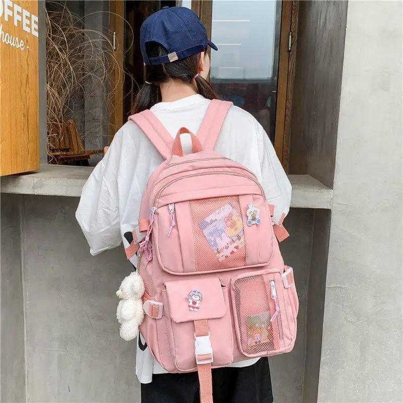 Unique Design Large Capacity With Multi-pocket Backpack For Women And Girls Waterproof College/School/Treval Bags Stevvex