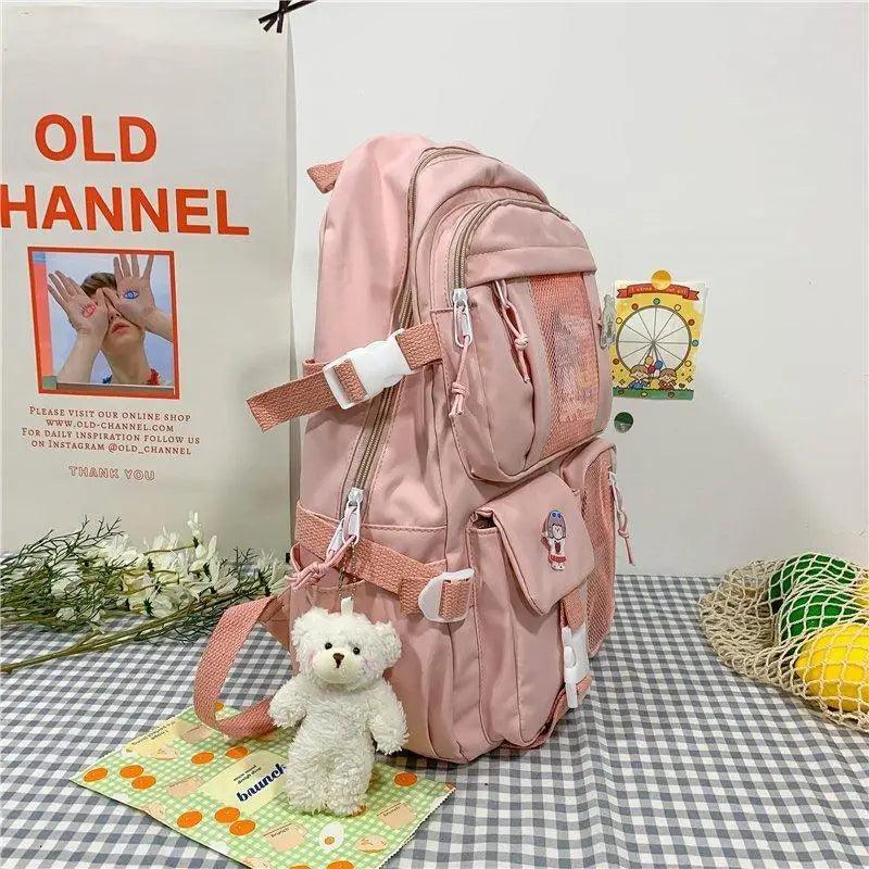 Unique Design Large Capacity With Multi-pocket Backpack For Women And Girls Waterproof College/School/Treval Bags Stevvex