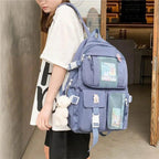 Unique Design Large Capacity With Multi-pocket Backpack For Women And Girls Waterproof College/School/Treval Bags Stevvex