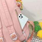 Unique Design Large Capacity With Multi-pocket Backpack For Women And Girls Waterproof College/School/Treval Bags Stevvex