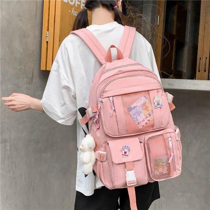 Unique Design Large Capacity With Multi-pocket Backpack For Women And Girls Waterproof College/School/Treval Bags Stevvex