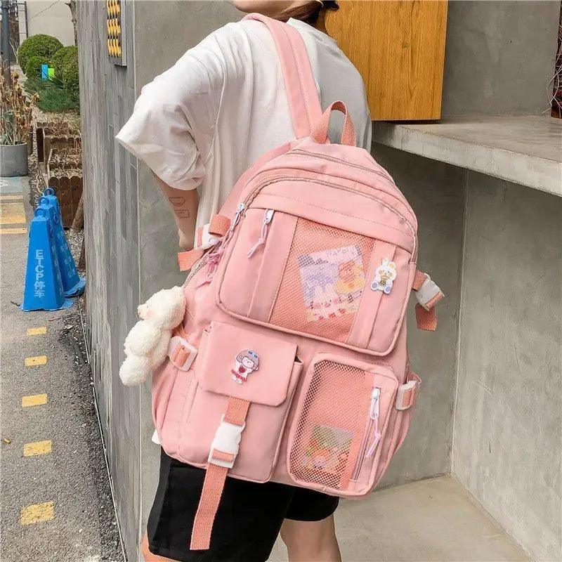 Unique Design Large Capacity With Multi-pocket Backpack For Women And Girls Waterproof College/School/Treval Bags Stevvex