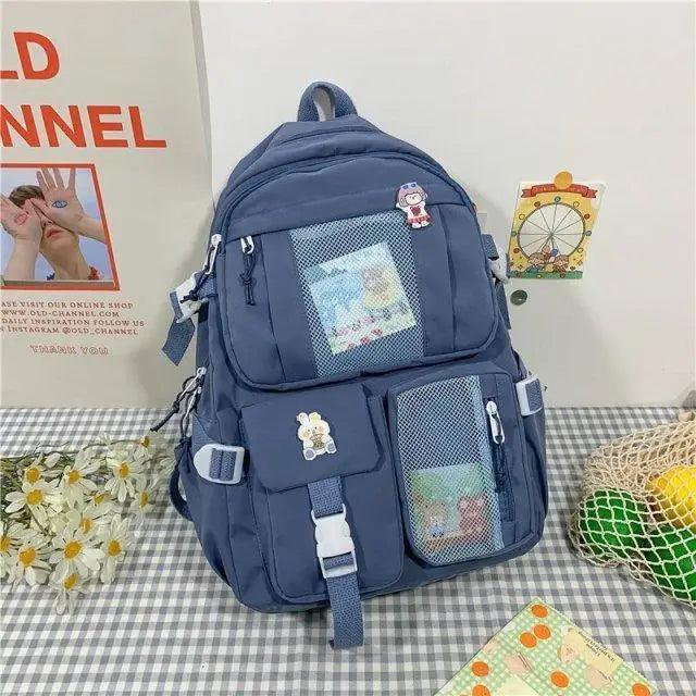 Unique Design Large Capacity With Multi-pocket Backpack For Women And Girls Waterproof College/School/Treval Bags Stevvex