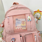 Unique Design Large Capacity With Multi-pocket Backpack For Women And Girls Waterproof College/School/Treval Bags Stevvex