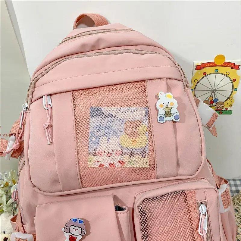 Unique Design Large Capacity With Multi-pocket Backpack For Women And Girls Waterproof College/School/Treval Bags Stevvex