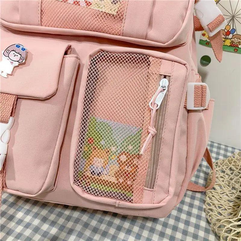 Unique Design Large Capacity With Multi-pocket Backpack For Women And Girls Waterproof College/School/Treval Bags Stevvex