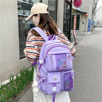 Unique Design Large Capacity With Multi-pocket Backpack For Women And Girls Waterproof College/School/Treval Bags Stevvex
