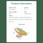 Unique Design Leaf Shape Soap Box Drain Soap Holder Box Bathroom Accessories Toilet Laundry Soap Box Bathroom Supplies Tray Gadgets Stevvex