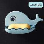 Unique Design Leaf Shape Soap Box Drain Soap Holder Box Bathroom Accessories Toilet Laundry Soap Box Bathroom Supplies Tray Gadgets Stevvex