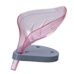 Unique Design Leaf Shape Soap Box Drain Soap Holder Box Bathroom Accessories Toilet Laundry Soap Box Bathroom Supplies Tray Gadgets Stevvex