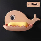 Unique Design Leaf Shape Soap Box Drain Soap Holder Box Bathroom Accessories Toilet Laundry Soap Box Bathroom Supplies Tray Gadgets Stevvex