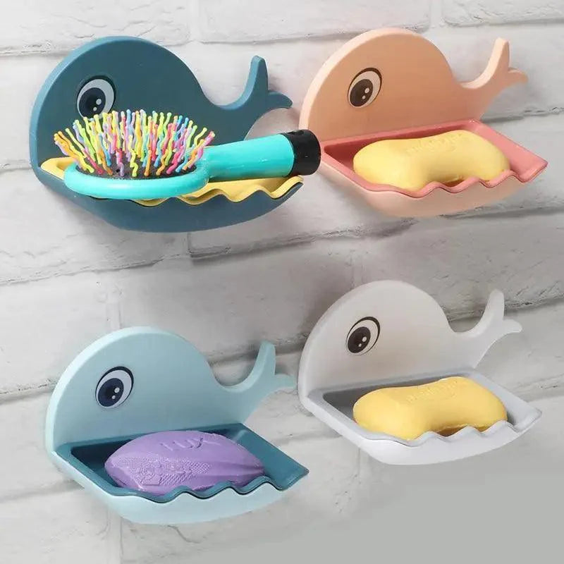 Unique Design Leaf Shape Soap Box Drain Soap Holder Box Bathroom Accessories Toilet Laundry Soap Box Bathroom Supplies Tray Gadgets Stevvex