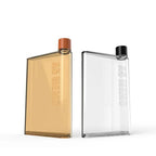Unique Design Portable Book Paper Cup Botlte Flat Water Bottle Clear Paper Pad Water Bottle Flat Drinks Kettle Notebook Drink Bottle for Water Stevvex
