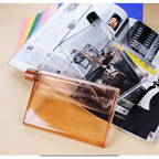 Unique Design Portable Book Paper Cup Botlte Flat Water Bottle Clear Paper Pad Water Bottle Flat Drinks Kettle Notebook Drink Bottle for Water Stevvex