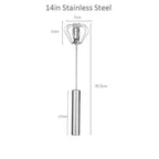 Unique Design Semi-automatic Egg Beater 304 Stainless Steel Egg Whisk Manual Hand Mixer Self Turning Egg Stirrer Kitchen Accessories Egg Tools Stevvex