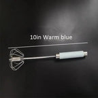 Unique Design Semi-automatic Egg Beater 304 Stainless Steel Egg Whisk Manual Hand Mixer Self Turning Egg Stirrer Kitchen Accessories Egg Tools Stevvex