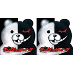 Unique Design Super Danganronpa 2 Monokuma Black & White Bear Plush Toy Soft Stuffed Animal Dolls Birthday Gift for Children