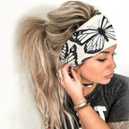 Unique Design Women's Summer Hair Bands Print Headband Stylish Cross Turban Bandanas Hair Accessories Headwrap Headwear Gift Stevvex