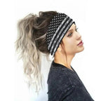 Unique Design Women's Summer Hair Bands Print Headband Stylish Cross Turban Bandanas Hair Accessories Headwrap Headwear Gift Stevvex