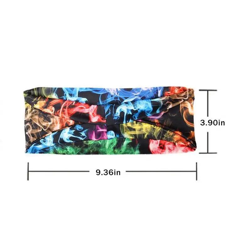 Unique Design Women's Summer Hair Bands Print Headband Stylish Cross Turban Bandanas Hair Accessories Headwrap Headwear Gift Stevvex