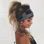 Unique Design Women's Summer Hair Bands Print Headband Stylish Cross Turban Bandanas Hair Accessories Headwrap Headwear Gift Stevvex