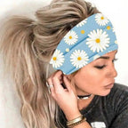 Unique Design Women's Summer Hair Bands Print Headband Stylish Cross Turban Bandanas Hair Accessories Headwrap Headwear Gift Stevvex
