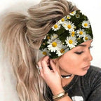 Unique Design Women's Summer Hair Bands Print Headband Stylish Cross Turban Bandanas Hair Accessories Headwrap Headwear Gift Stevvex
